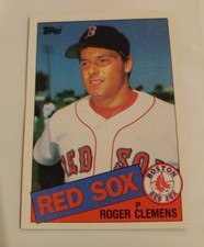 1985 Topps Roger Clemens rookie card RC #181 Boston Red Sox mint