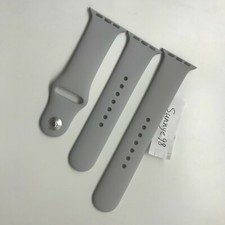 Original Genuine Apple watch Series 6 SE 5 4 Sport Band 38mm 40mm Silver pin Fog