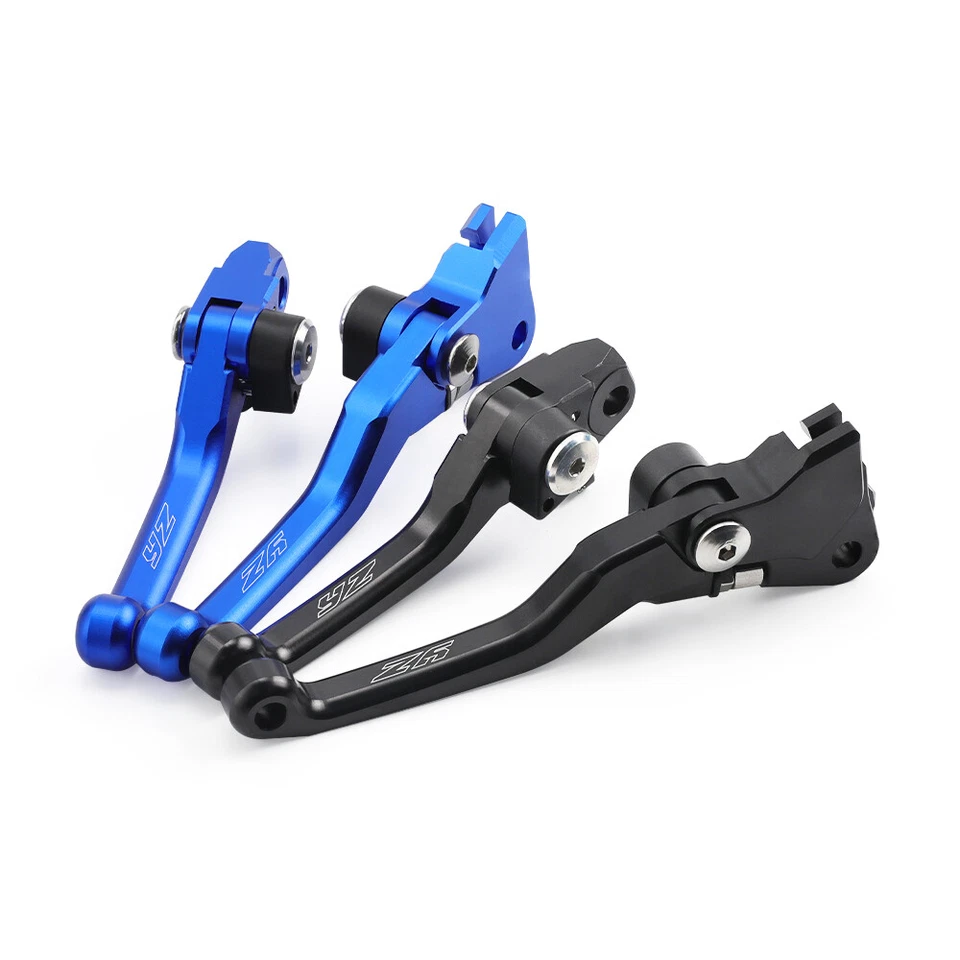 Para YAMAHA YZ125 YZ250 YZ250F YZ450F CNC Aluminio Dirt Bike Palancas de embrague de freno Foto 2 de 4