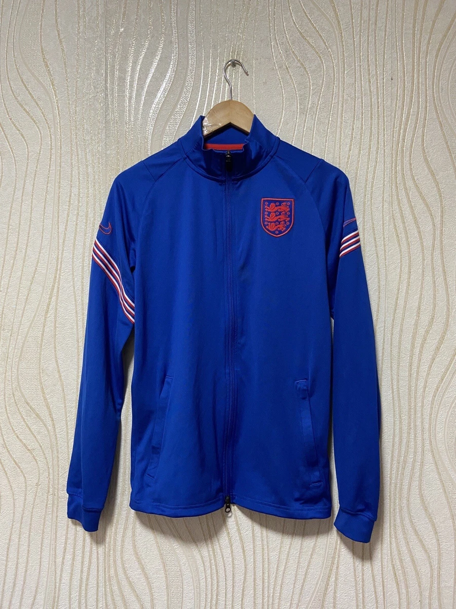 ENGLAND 2020 2021 FOOTBALL SOCCER TRACK JACKET NIKE CD2260-485 sz S MEN  BLUE | eBay
