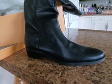 UNISA WOMEN'S BLACK PULL ON KNEE HIGH BOOTS SIZE