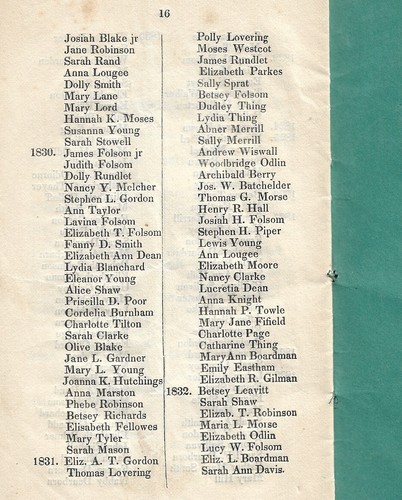 Vintage 1832 Pamphlet Covenant Of The First Congregational Church Of Exeter NH - Picture 7 of 7