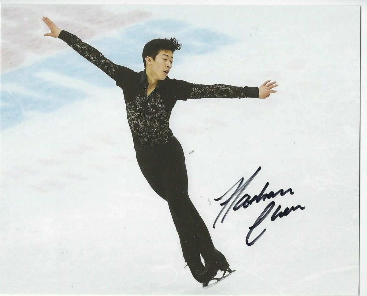 NATHAN CHEN Signed Photo Signed REPRINT Figure Skating FREE
