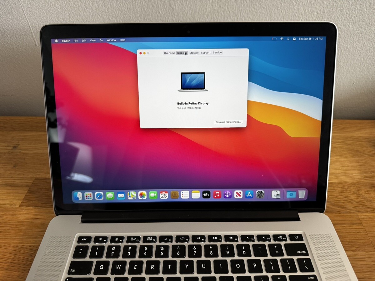 APPLE MACBOOK PRO A1398 15