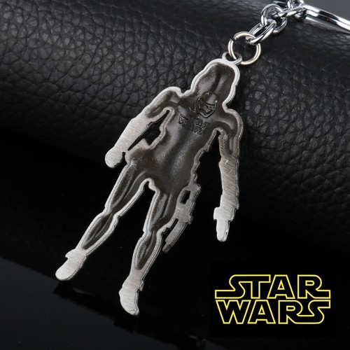 STAR WARS Storm Trooper Figurine metal replica keychain Key chain collectible SS - Picture 4 of 8