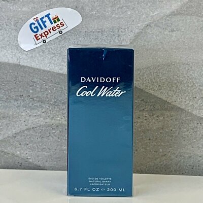 COOL WATER Cologne by Davidoff 6./ 6.8 OZ  EDT For  Men Brand  New in Box