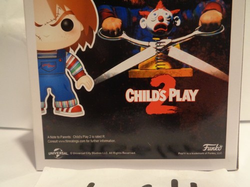 Pop 56 Chucky Funko & Pop Protector Error Box has No 841 on the side of box (1) - Picture 15 of 20