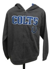NEW-Minor-Flaw Indianapolis Colts Child Kids Size XS X-Small 4/5 Hoodie Jacket