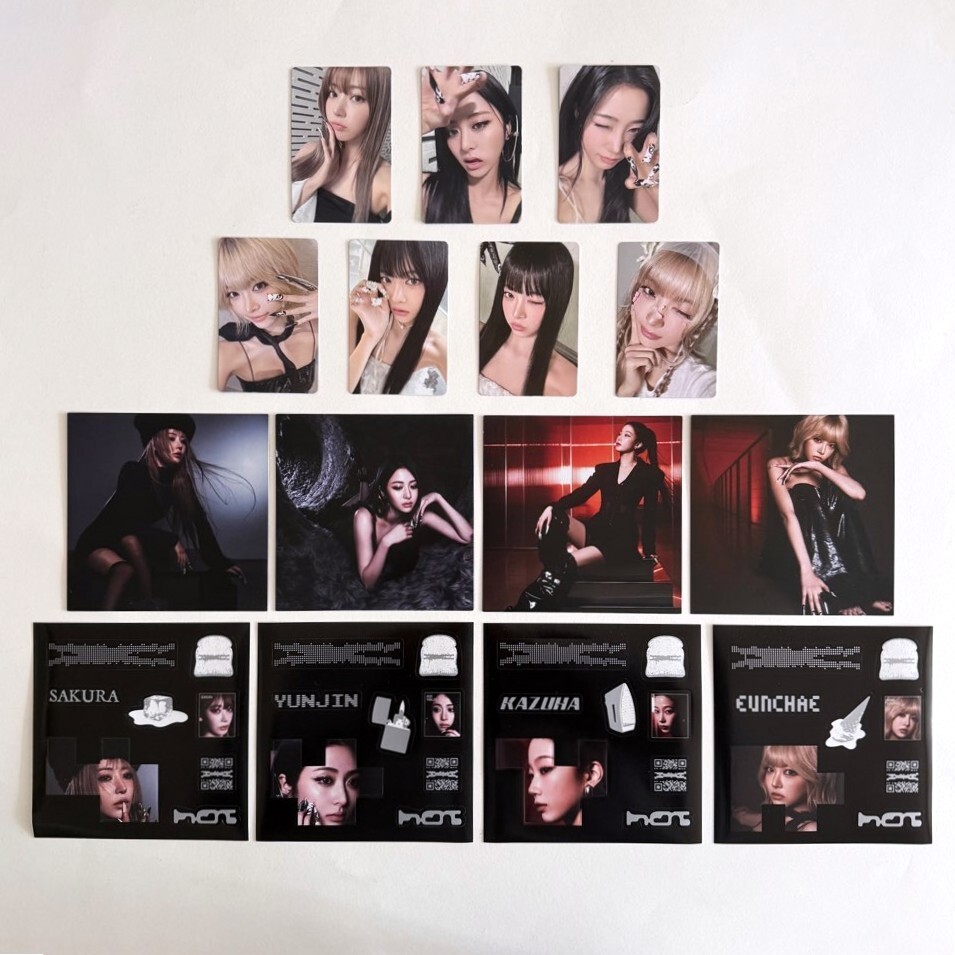 LE SSERAFIM hot compact アルバム 未開封 コンプ ×5 Le