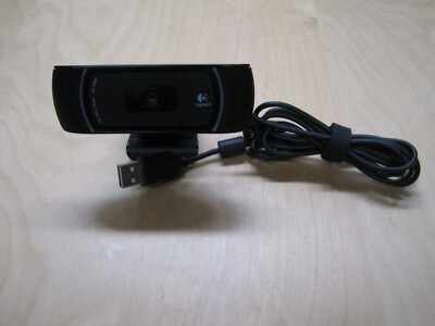 Logitech HD Pro Webcam C910 1080p USB Carl Zeiss Tessar V-U0017
