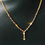 thumbnail 2  - Gold plated filled choker  chain necklace Mangalsutra indian jewellery  x15 