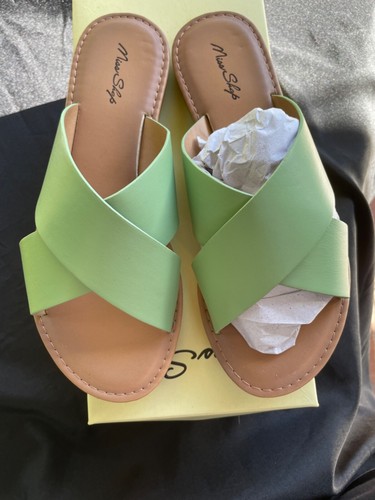 Sandal Miss Shop Alice Pistachio BNIB, Sz 7 - Picture 2 of 16