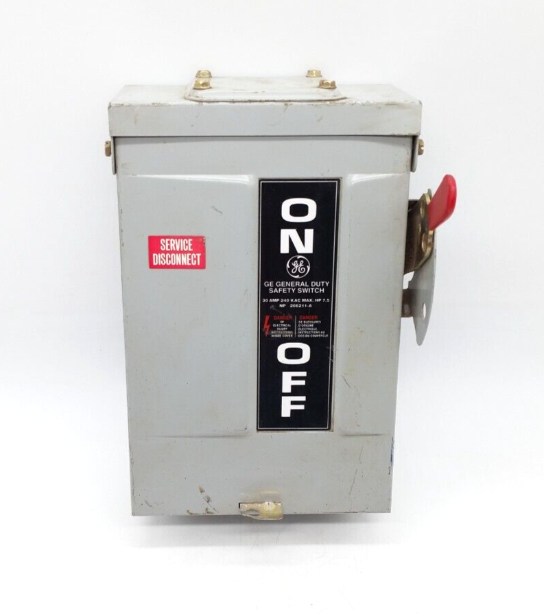 GE NP 266211-A General Duty Safety Switch | eBay