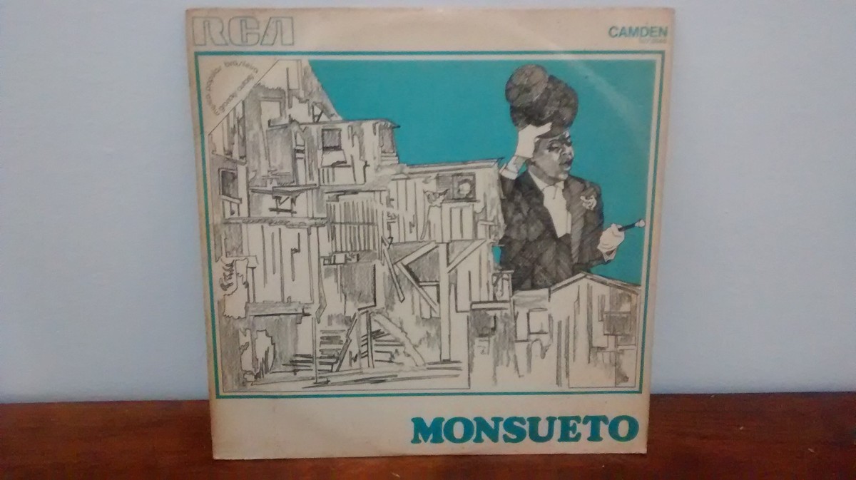 MONSUETO LP ST 73' DEEP SAMBA ROOTS BRAZIL NM JORGE VEIGA