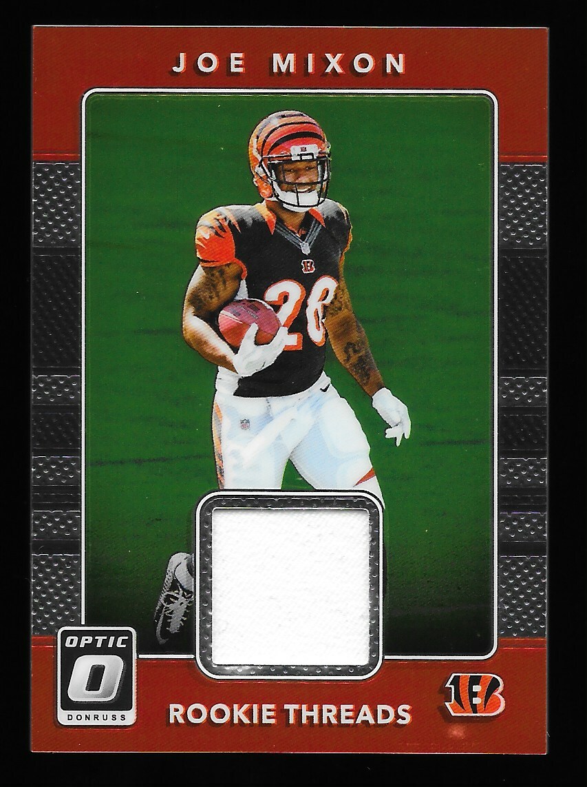 Joe Mixon Panini Donruss Optic Rookie Threads #14 Base