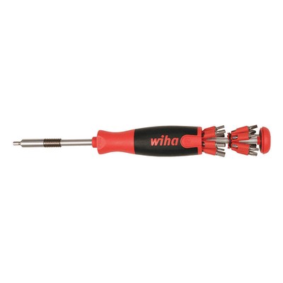 WIHA 77792 Multi-Bit Screwdriver, NumBits 12 55EU10