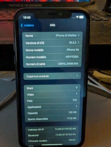 Apple iPhone XR - 128GB - Nero (Sbloccato) - Afbeelding 5 van 6