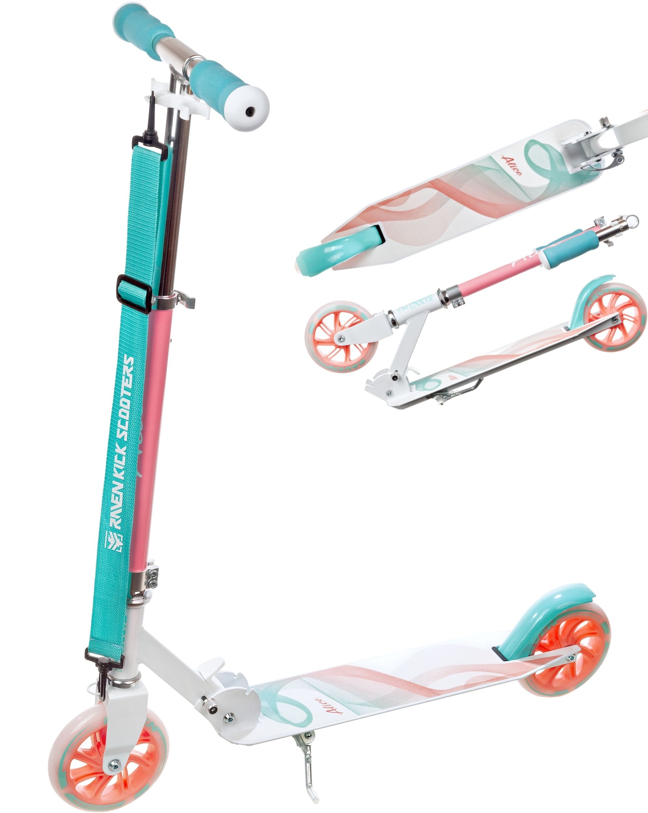 Trottinette roue LED Alice : la solution contre le manque de visibilité de l'enfant