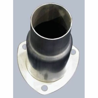 Stainless Works HCA3-53 Header Reducer 3-Bolt Flange 3.5 In. Inlet 3 In. Outlet