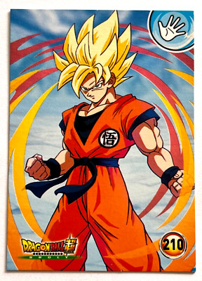 2019 DRAGON BALL SUPER Broly Saga 3R Card #210 GOKU SSJ Peru