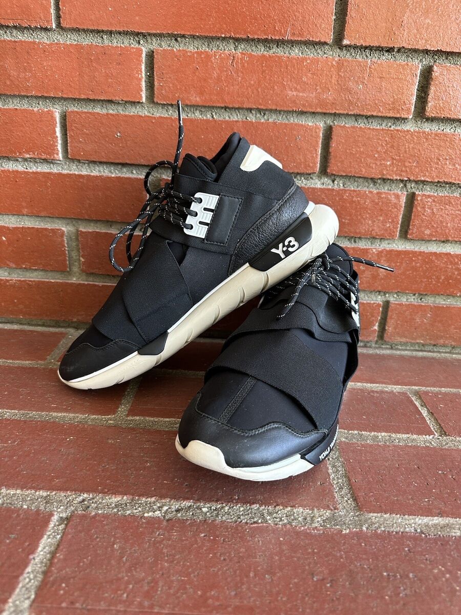 Adidas Y-3 Yohji Yamamoto Qasa High Men Sneaker Black White Adidas Y-3 Yohji Yamamoto Qasa High Men Sneaker Black White