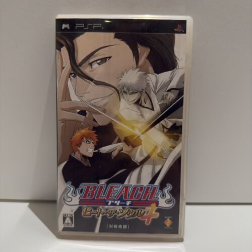 Bleach Heat The Soul 4 Sony PlayStation PSP Japanese Japan Import NTSC-J Game - Picture 2 of 5