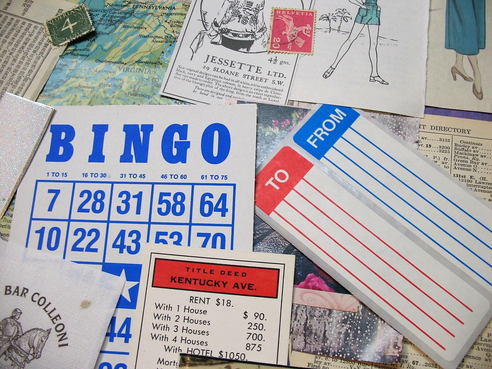 Junk Journal Ephemera Huge 100 piece Lot Vintage Paper eBay