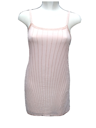 Pink Strappy Dress FOREVER21 Sexy Wedding Party Prom Club Size S M L UK 8 10 12