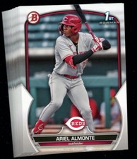 2023 Bowman Ariel Almonte 1st  Bowman Paper Lot of 25