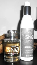 NORSK SNO Geir Ness 3.4oz EDP Unisex Perfume & Hand Body Cream Jojoba Oil Set