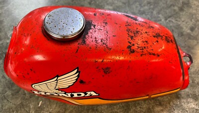 1978 Honda XL75 XL 75 Fuel Tank With Fuel Cap | 17500-152-710ZA 1978 Honda XL75 XL 75 Fuel Tank With Fuel Cap | 17500-152-710ZA