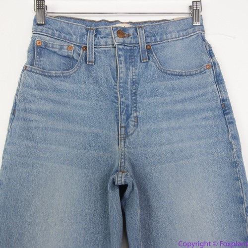 NEW Madewell USA-made Balloon Jeans in Whistler Wash, 25 - Imagen 3 de 12