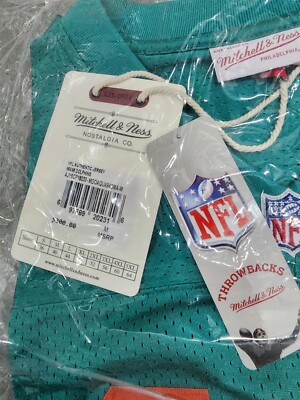 Dan Marino Miami Dolphins 94 Aqua Authentic Mitchell & Ness NFL