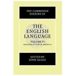 The Cambridge History of the English Language Algeo Hardback Volume 6