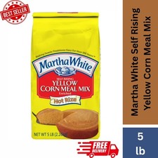 Martha White Self Rising Yellow Corn Meal Mix 5lb Hot Rize Fast Shipping
