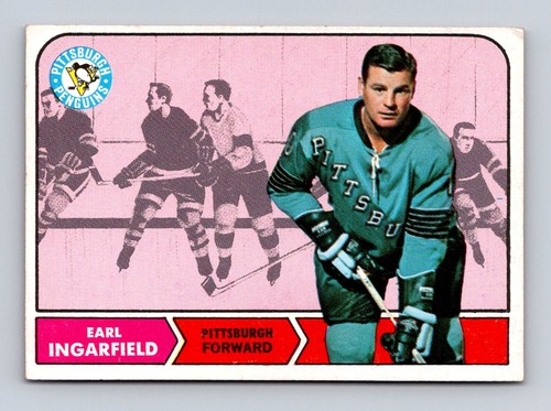 Earl Ingarfield #102 1968 Topps card