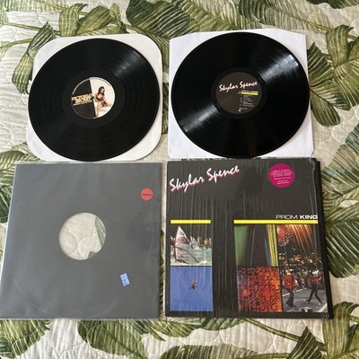 LOT 2 VINYL LP ALBUM Skylar Spence LYRICS 180 Prom King VG+ Rave Pop Hype Shrink