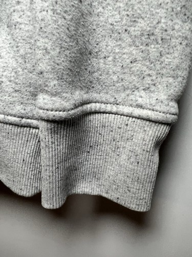 Carhartt Fleece Hoodie Sweatshirt Women Sz L 12-14 Gray Spell Out Sleeve Graphic - Picture 5 of 15