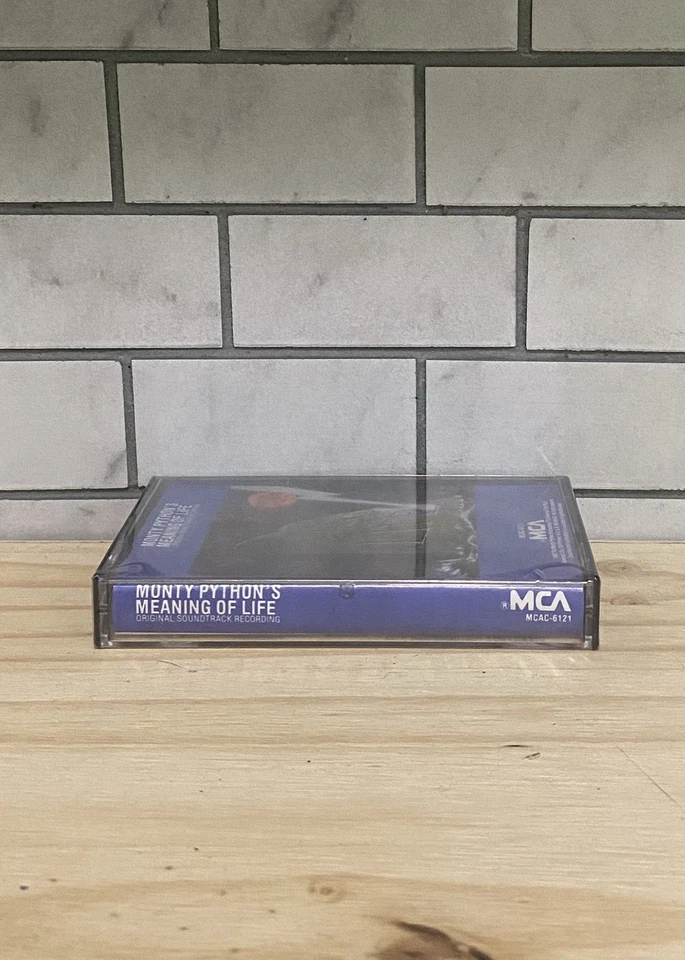 Monty Python's Meaning Of Life 1983 (Rare Audio Cassette) MCAC-6121. New/Sealed. - Image 3 of 4