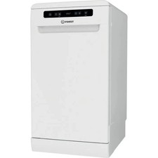 Indesit IN2FD10CS70WUK 45cm SlimLine Freestanding Dishwasher, 10 places, 9 Progs