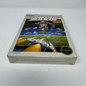 Zanac NES 1987 Nintendo Entertainment System Boxed -Game & Box W/ Foam & Cover