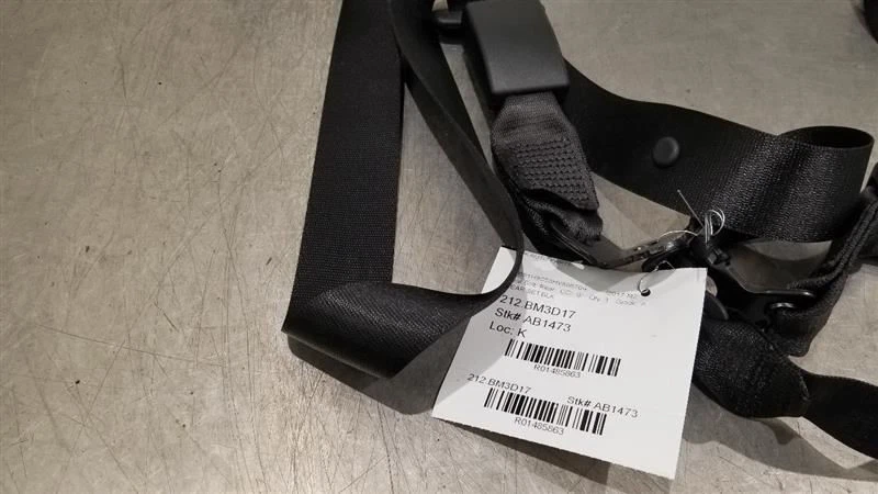 17 BMW M2 F87 COUPE SEAT BELT RETRACTOR REAR SET BLACK - Image 4 of 4