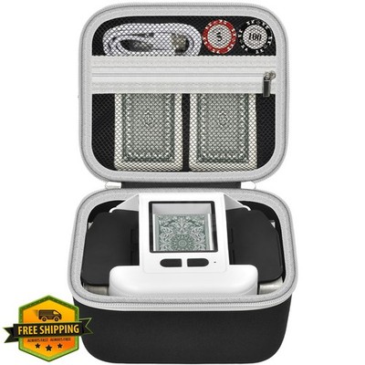 casmilee Card Shuffler Case Black Medium No Base