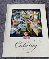STAMPIN UP Rubber Stamp Catalog 2002-2003 Card/Scrapbook Idea book Retired