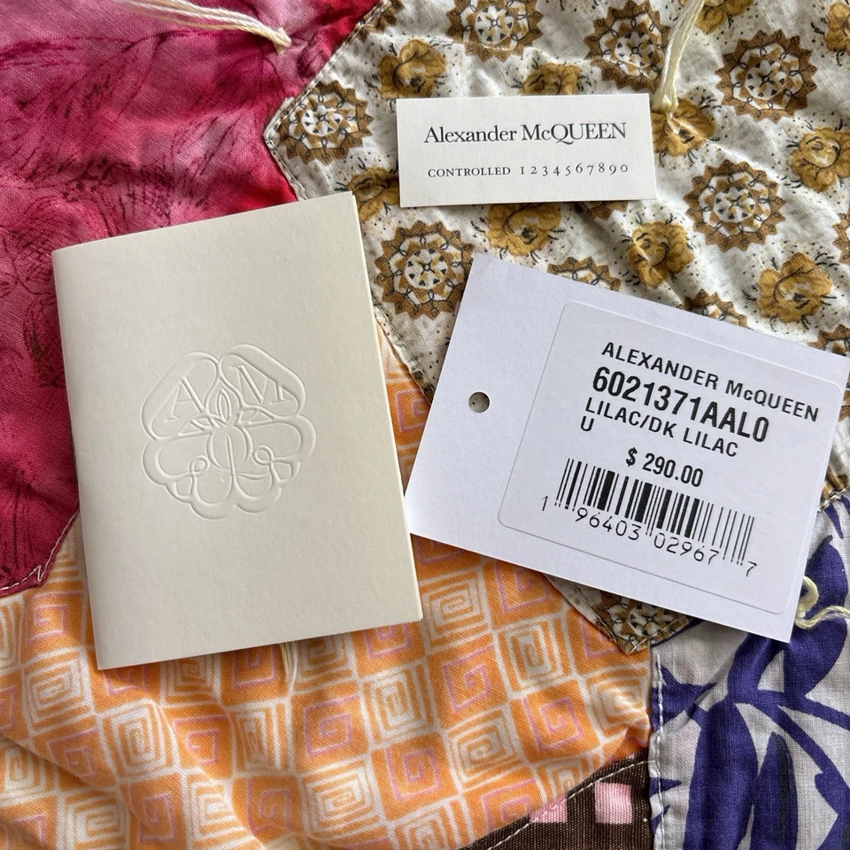 Бумажник с граффити Alexander McQueen розовый - Изображение 4 из 4
