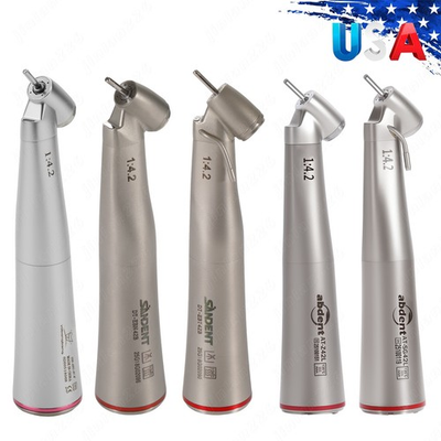 #ad Dental LED Fiber Optic Contra Angle Surgical Handpiece 1:4.2 1:5 1:1 Increasing $179.00