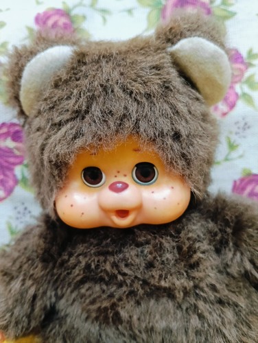Monchhichi Toho Japan Plush Vintage Monchichi Moncicci - Picture 3 of 13