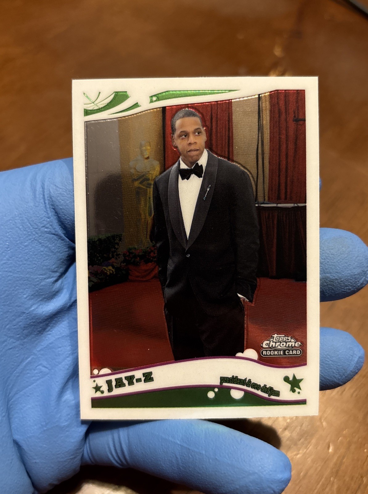 Shawn Carter Jay-Z 2005-06 Topps Chrome Rookie #217 President & CEO DEFJAM EX