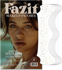 Makeup Patches - Gold Speckles - Glow up Make-Up Patches - Cute Glitter Makeup A