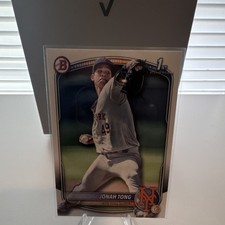 Bowman 2024 Jonah Tong New York Mets 1st Bowman Prospect BP-105